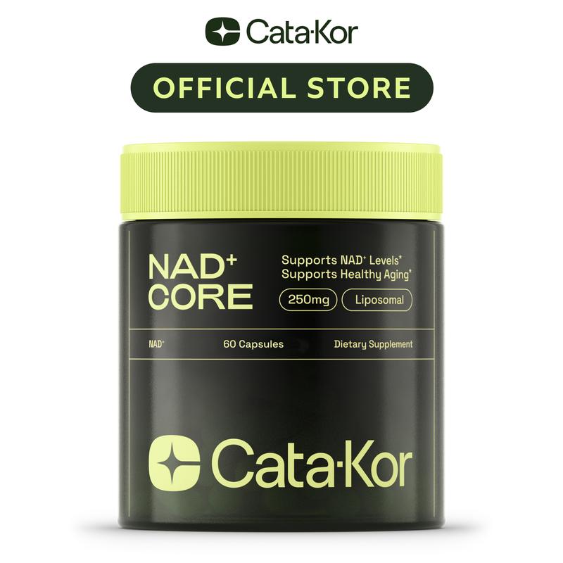Cata-Kor NR900 - Suplemento de NAD+ para combatir el envejecimiento cutáneo, aumentar la energía y la concentración